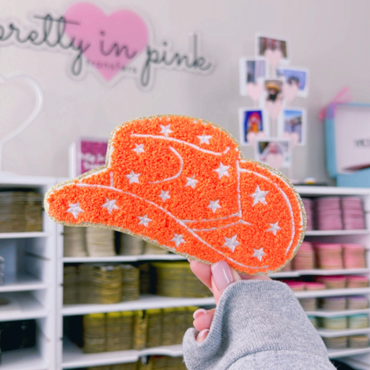 Cowboy Hat - Chenille Patch