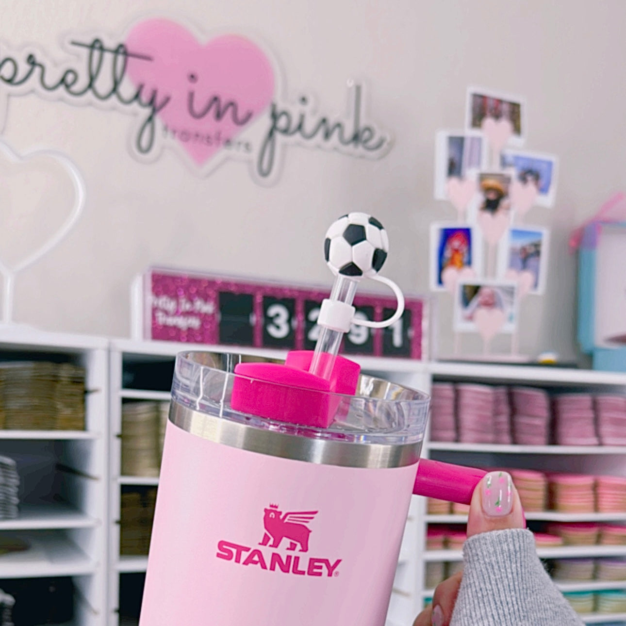 Sports Straw Topper
