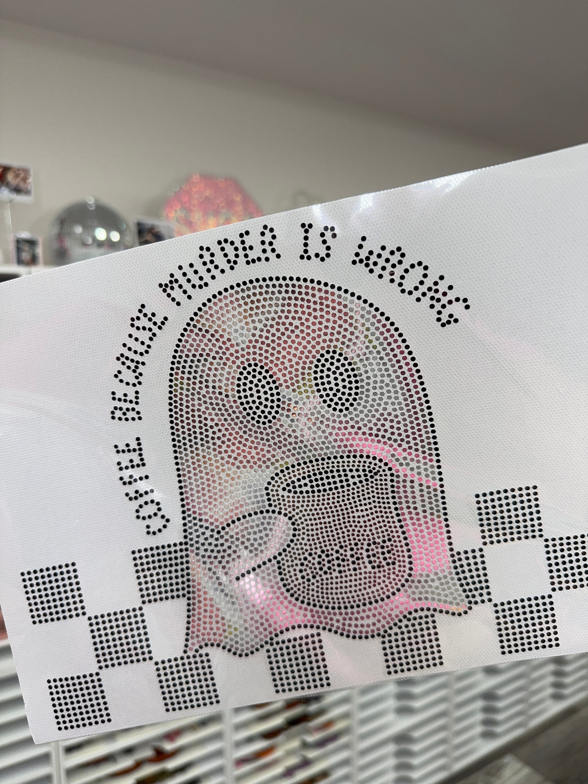 Murder Is Wrong - Spangle Transfer