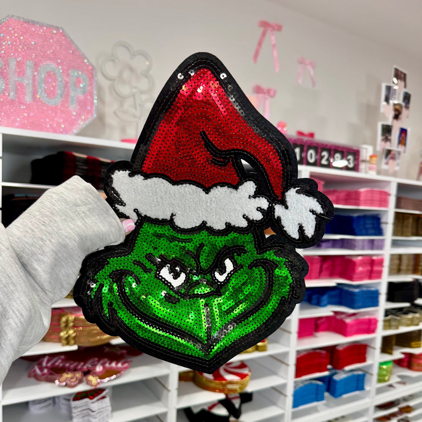 Mean One - Sequin Patch