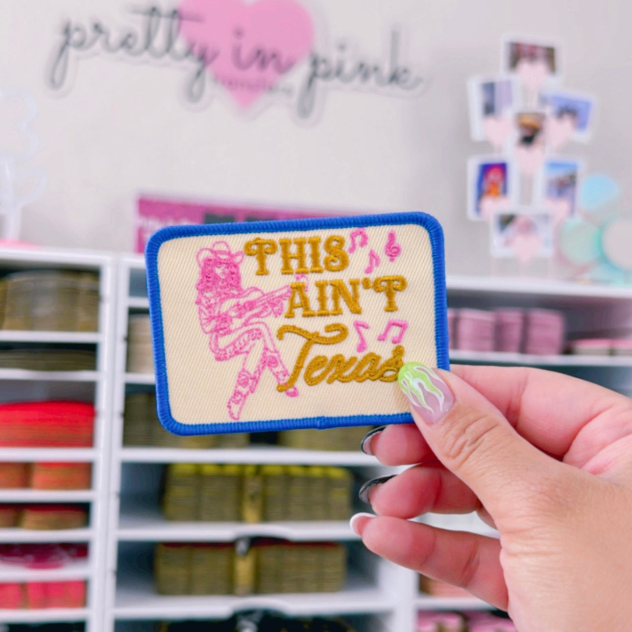 This Ain't Texas - Embroidered Patch