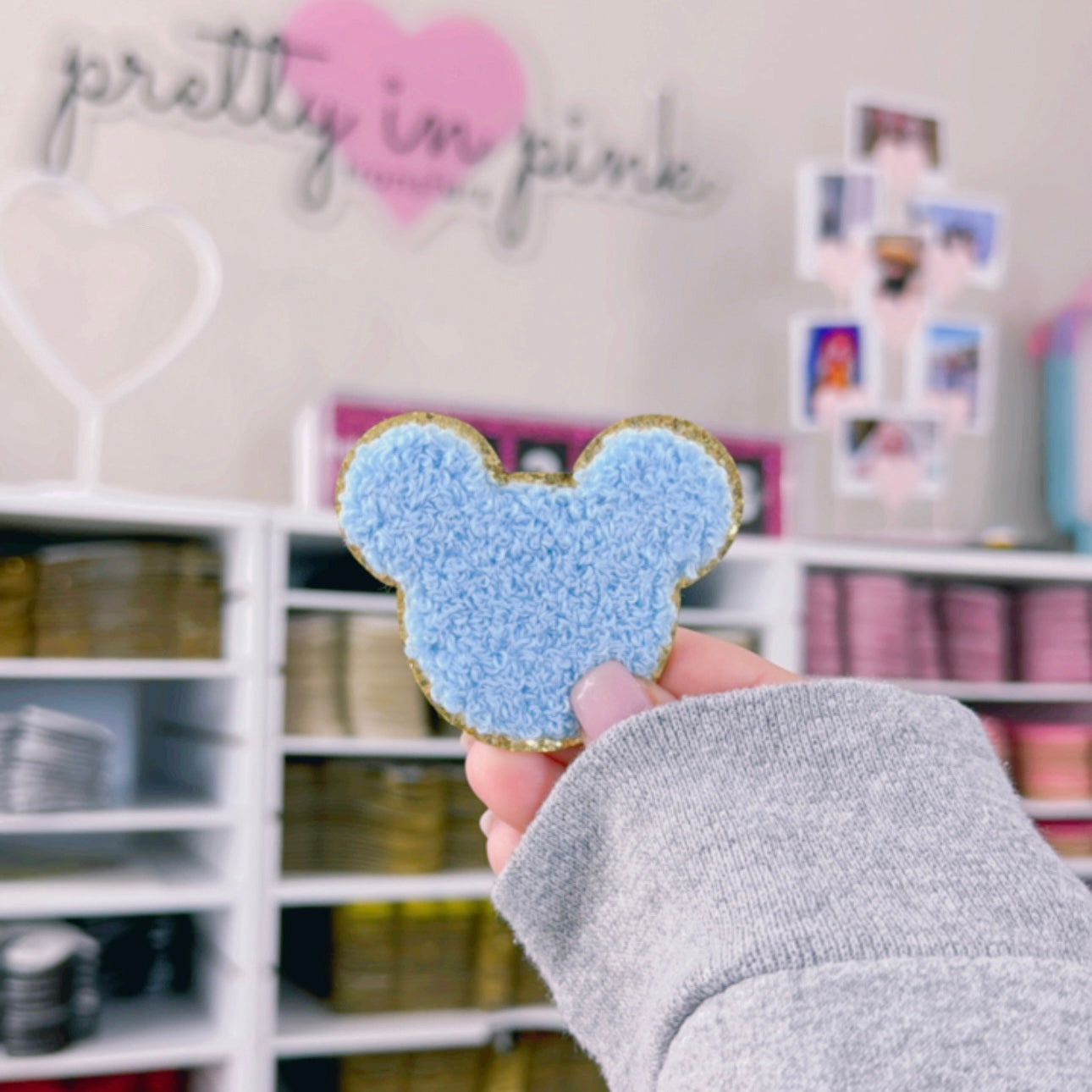 Mouse - Chenille Patch