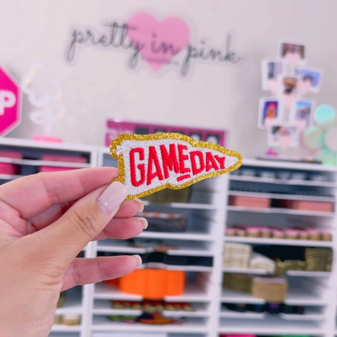 Game Day - Embroidered Patch