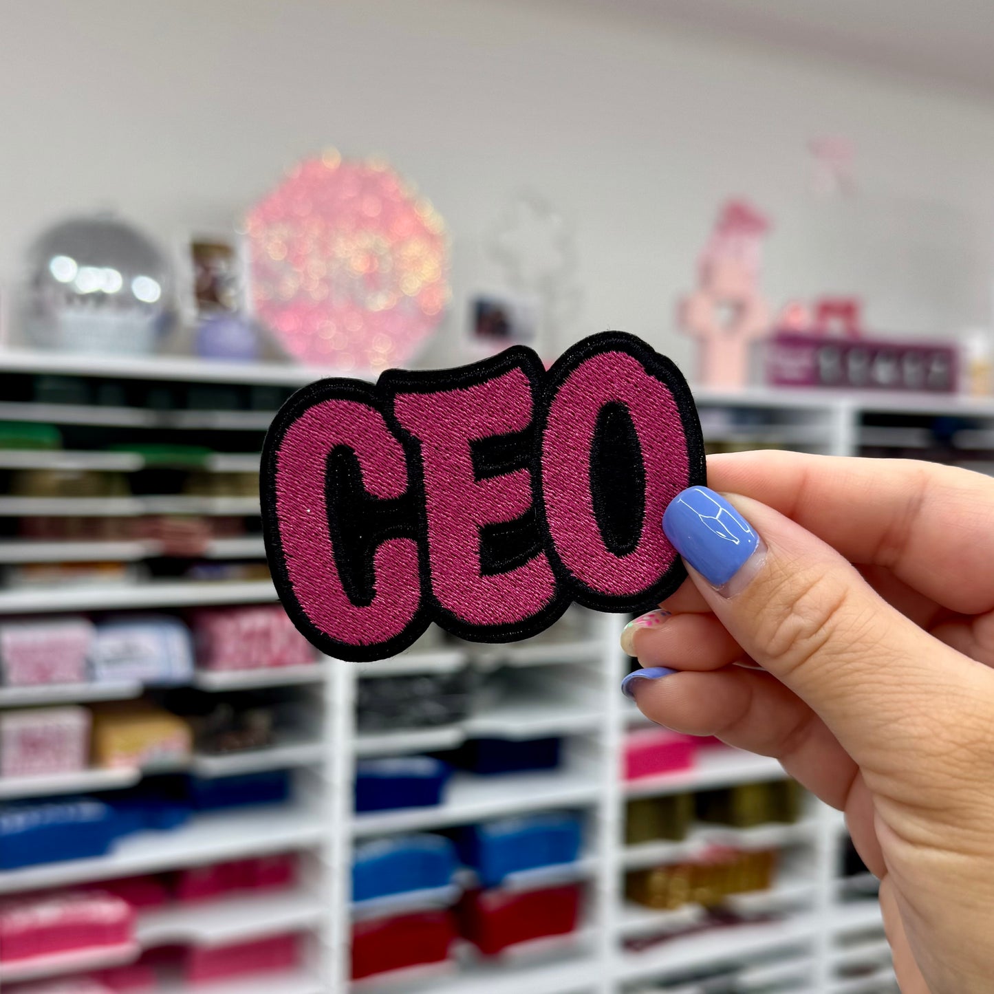 CEO - Embroidered Patch