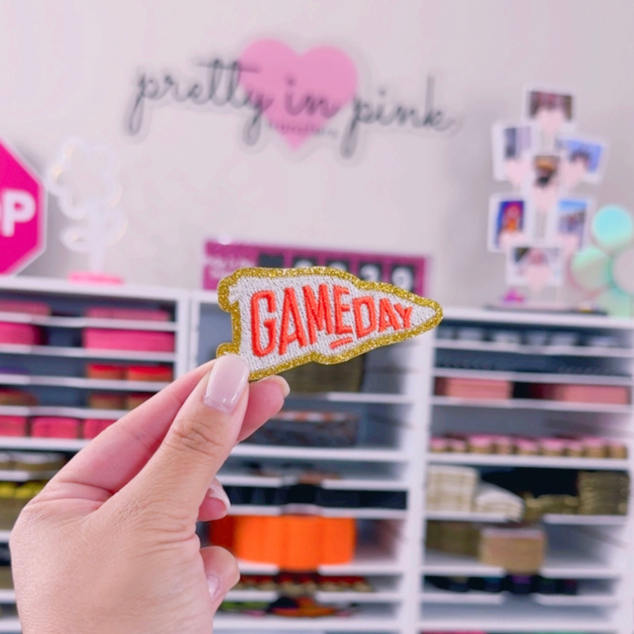 Game Day - Embroidered Patch