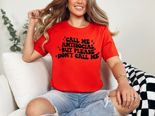 Don't Call Me