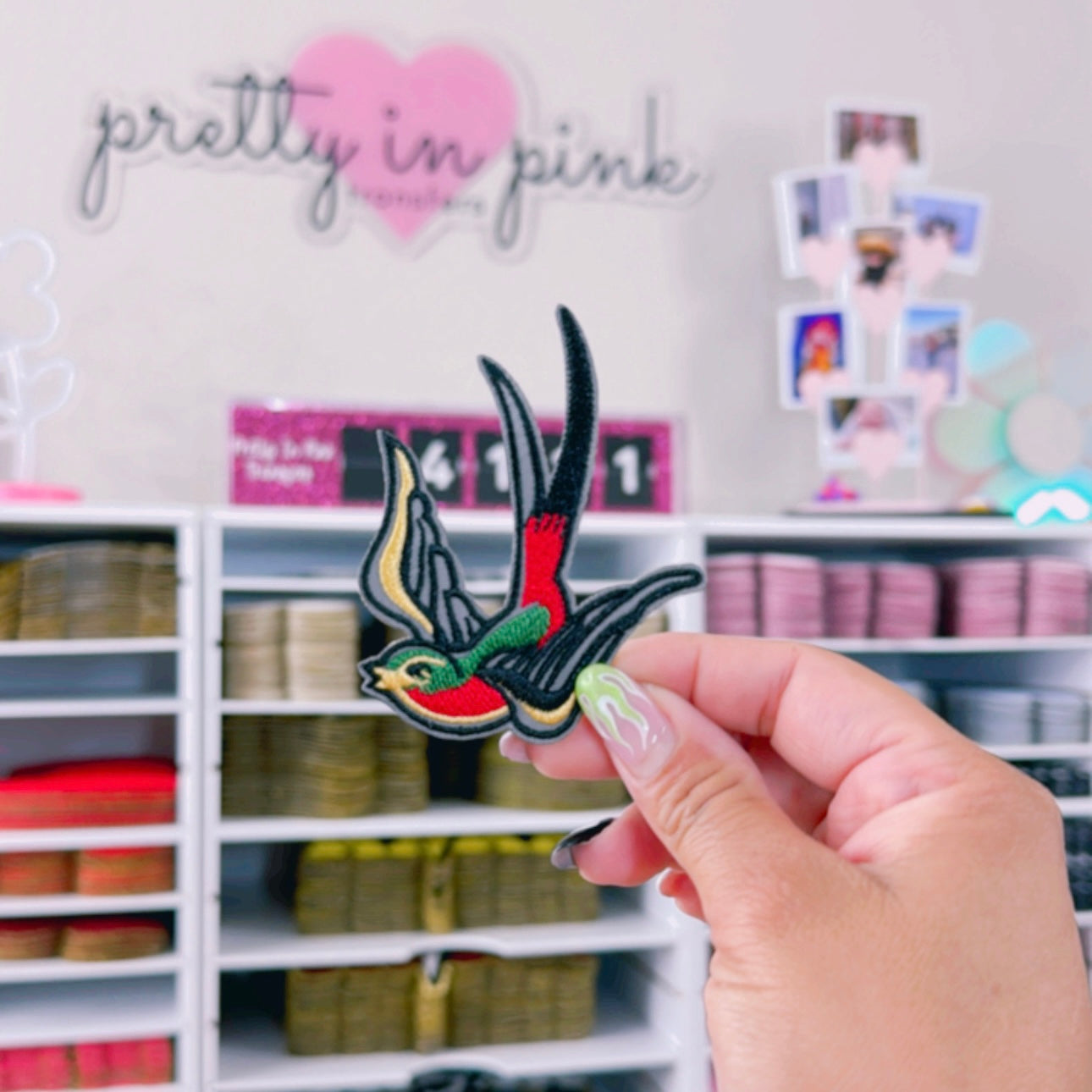 Birds - Embroidered Patch