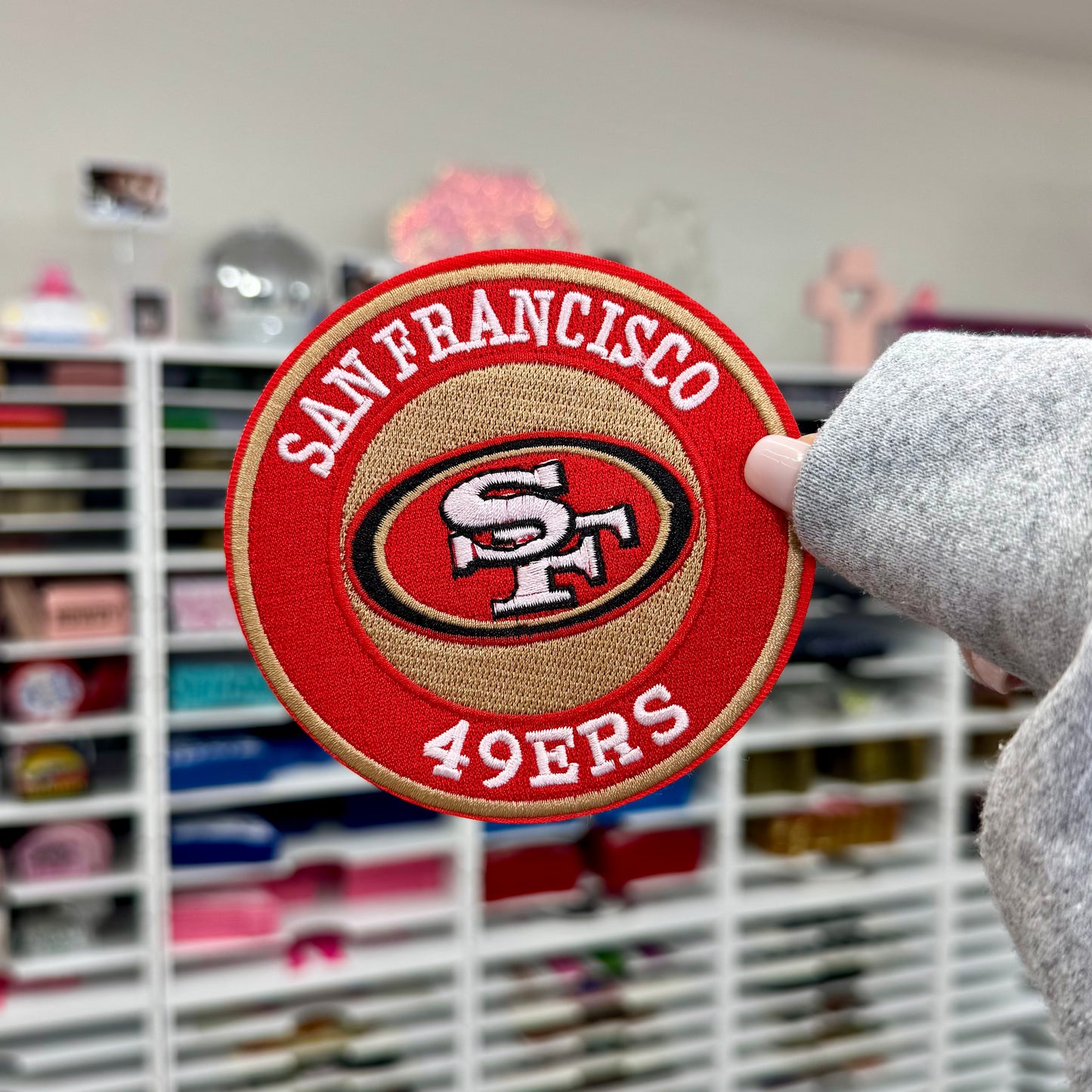 SF Circle - Embroidered Patch