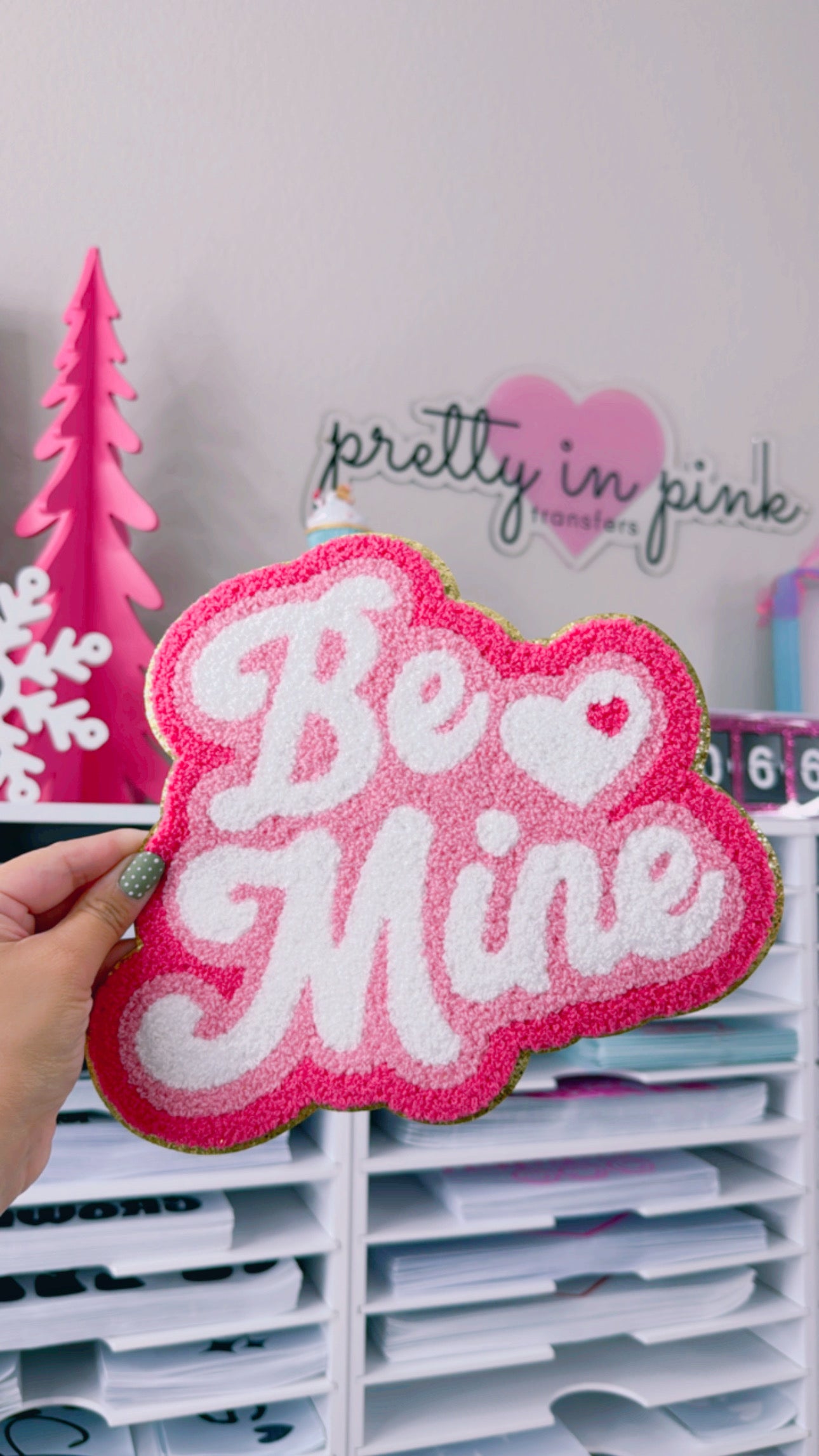 Be Mine SEQUIN HEART Patch