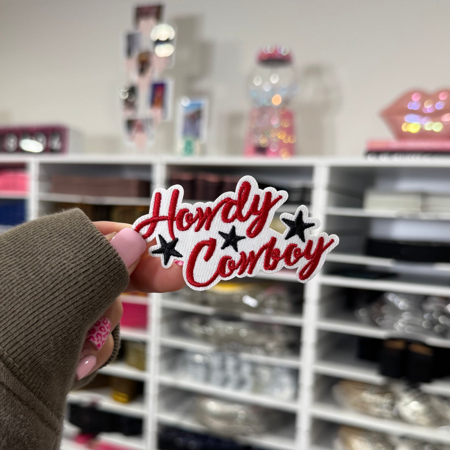 Howdy Cowboy - Embroidered Patch
