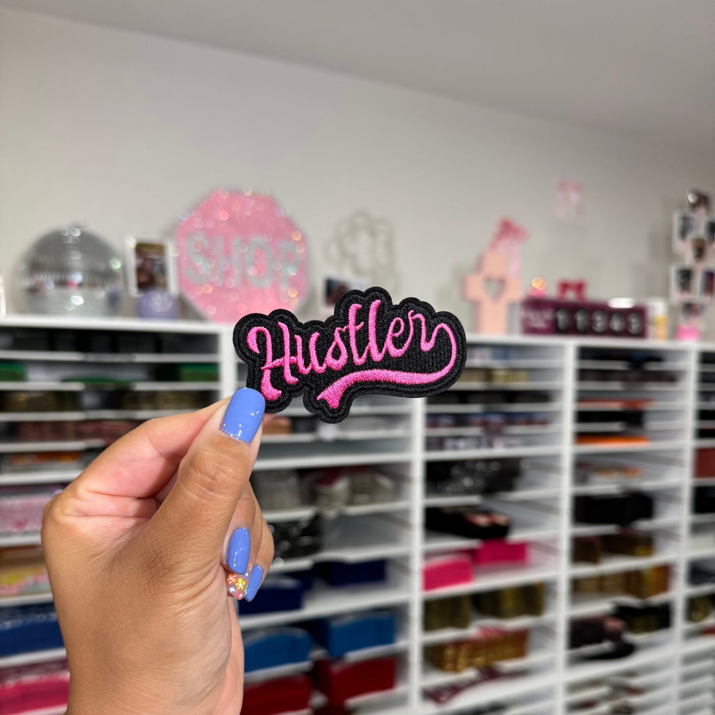 Hustler - Embroidered Patch