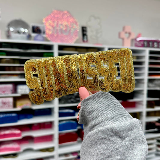 Sunkissed - Sequin Patch