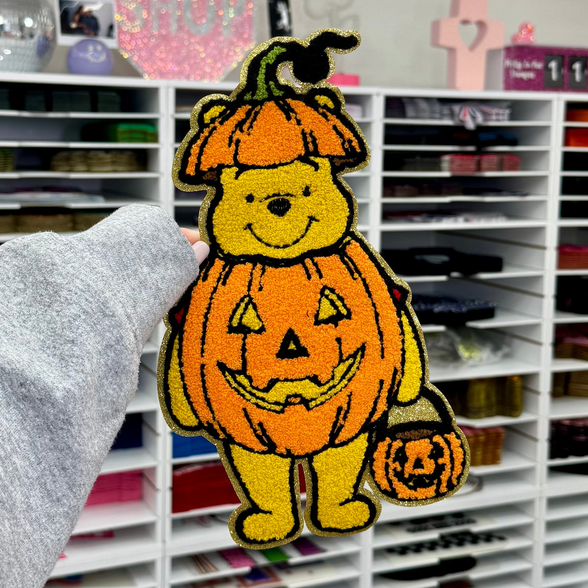 Pumpkin Pooh - Chenille Patch