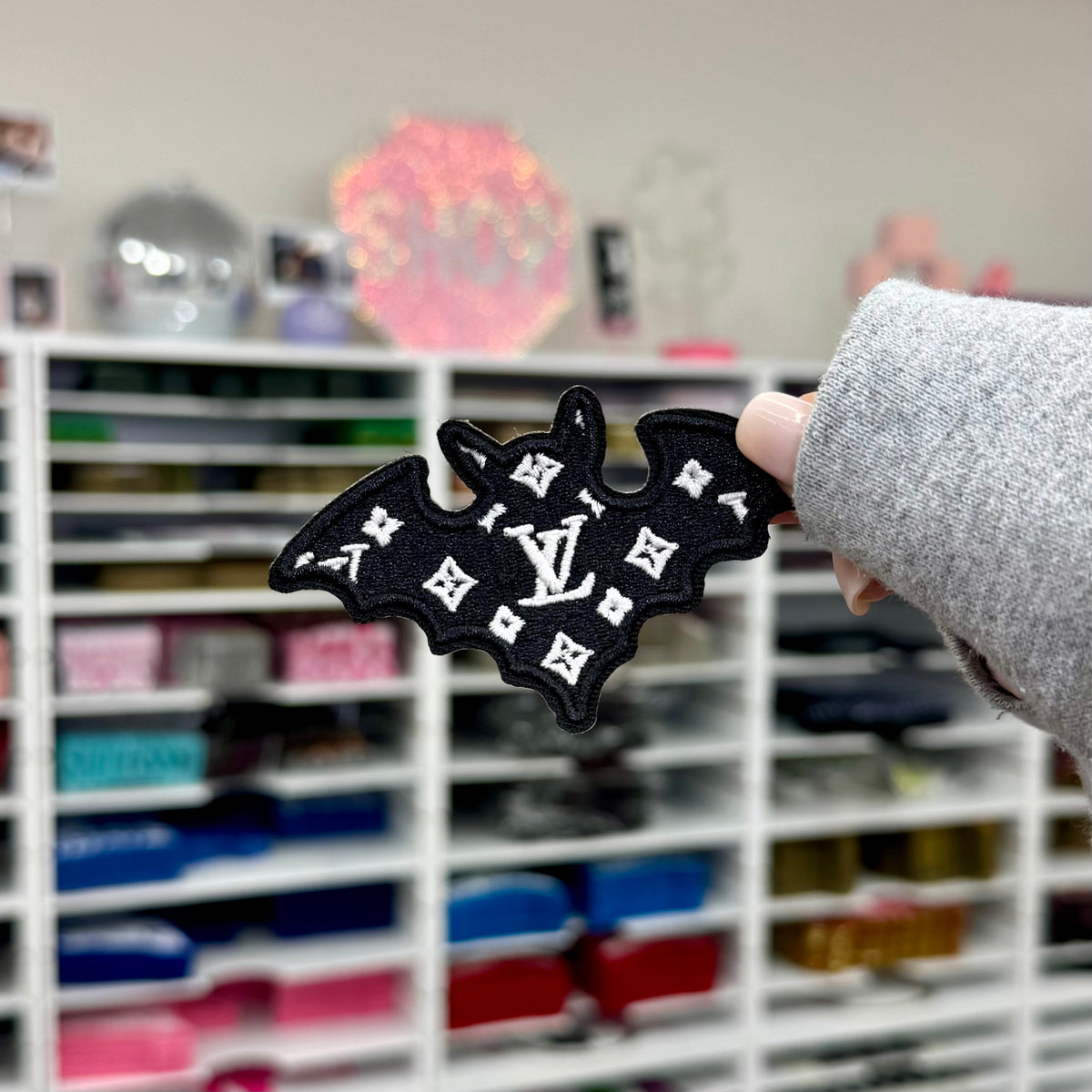 LV Bat - Embroidered Patch