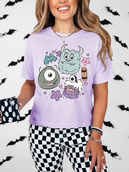 Monster Friends & Flowers (Adult OR Toddler/Youth)