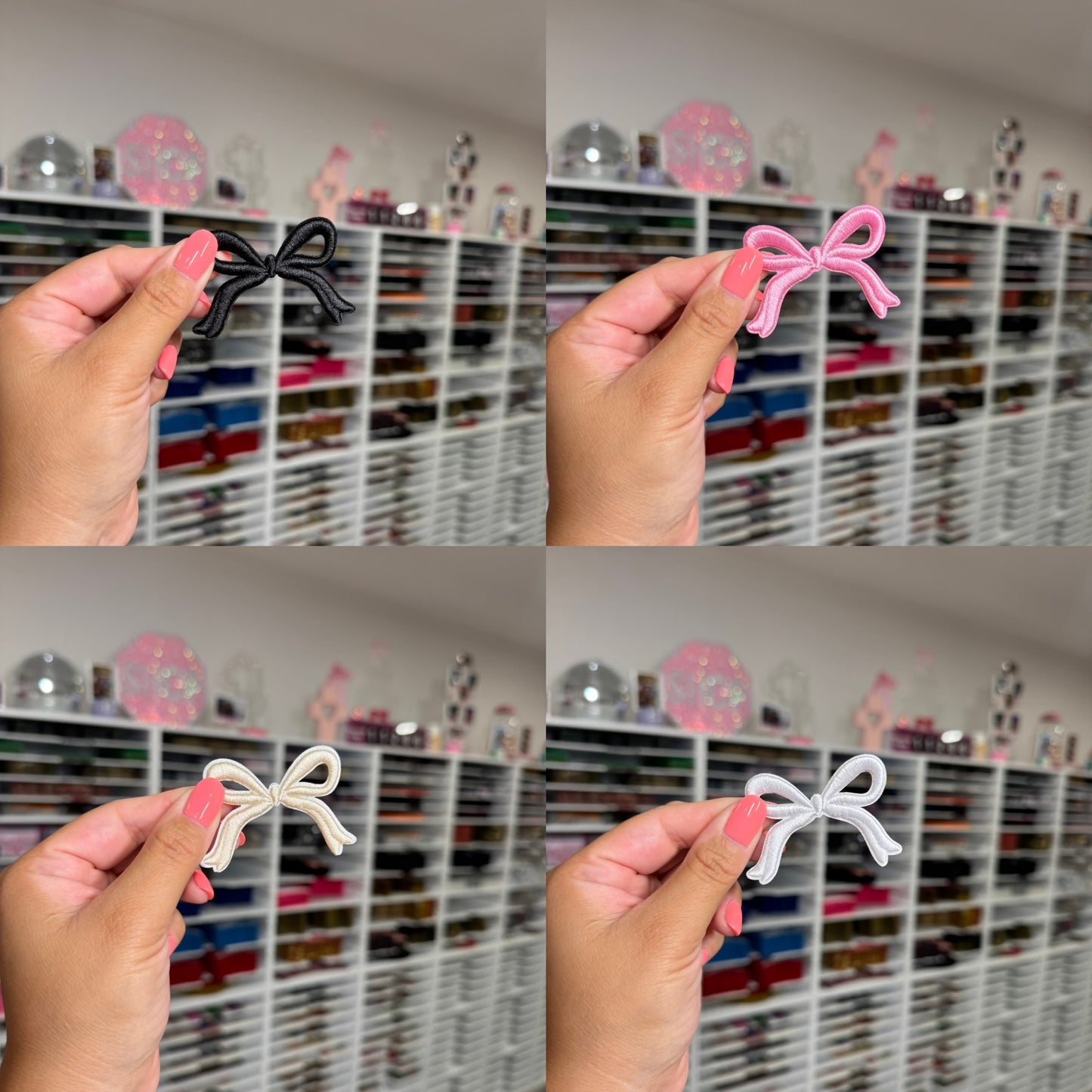 Coquette Bow - Embroidered Patch