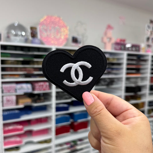 CC Heart - Embroidered Patch