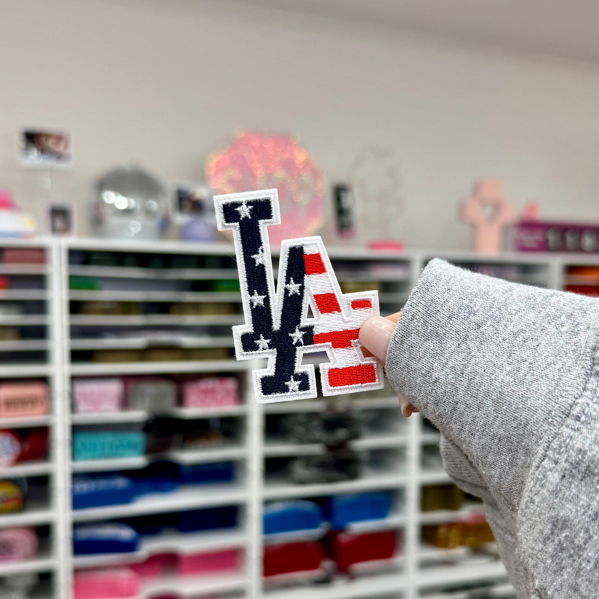 LA - Embroidered Patch