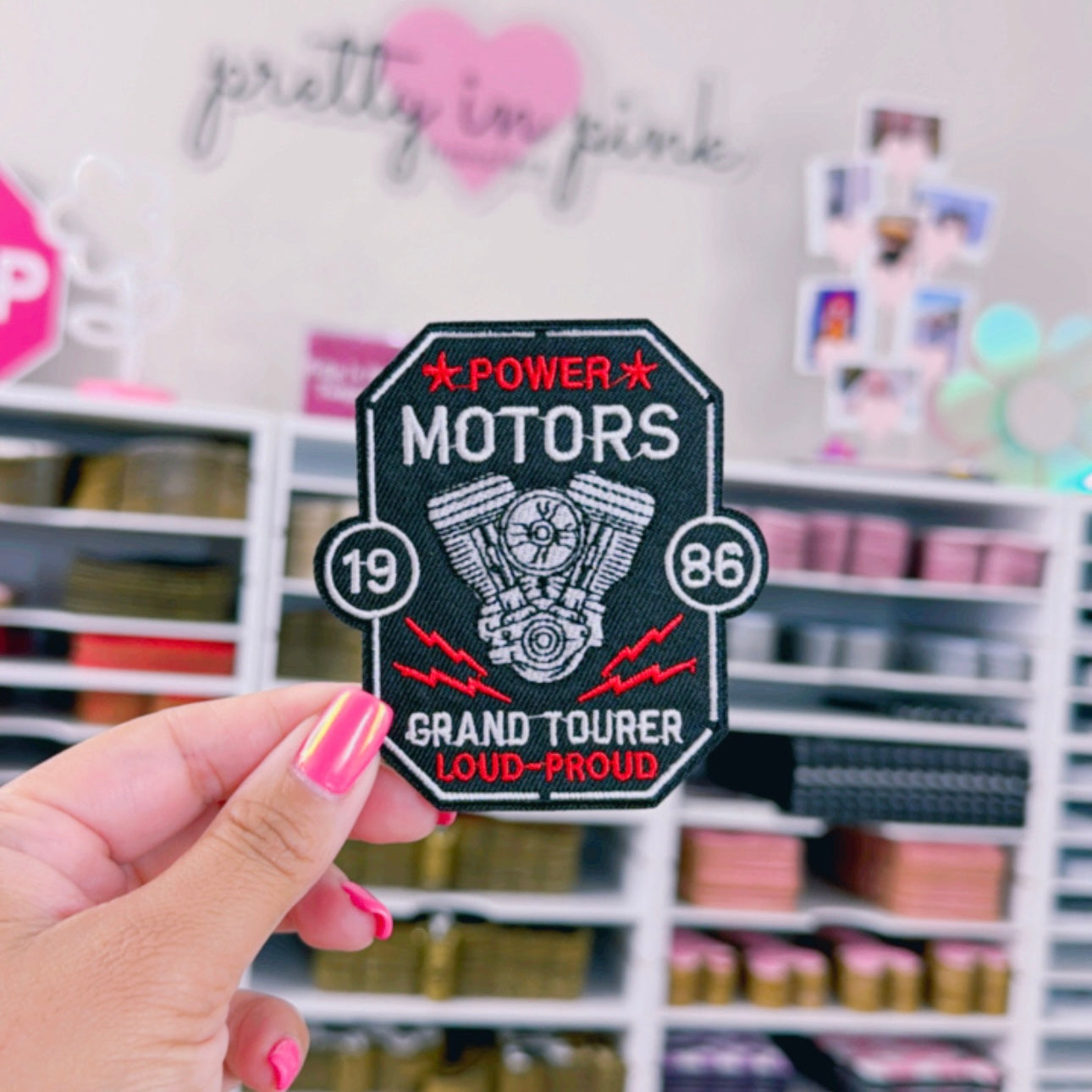 Power Motors - Embroidered Patch