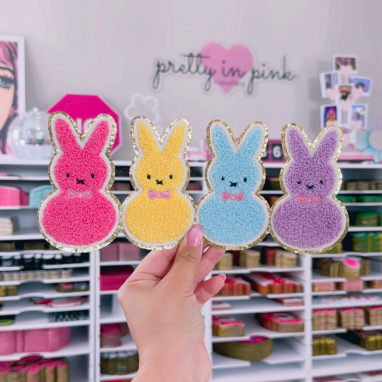 Easter Peeps - Chenille Patch