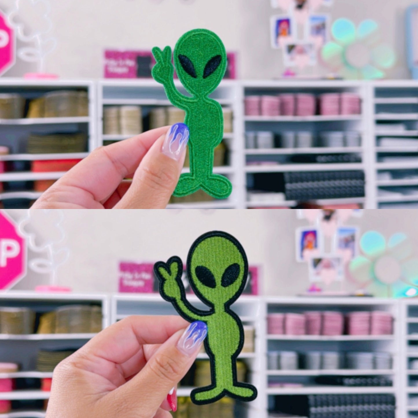 Alien - Embroidered Patch