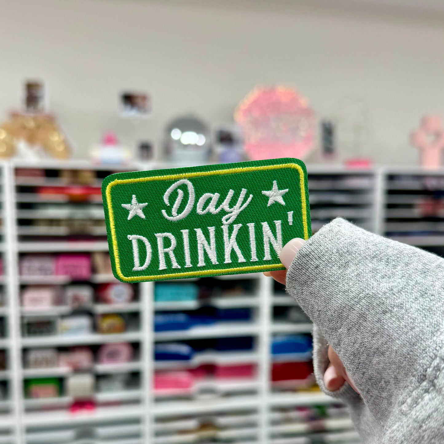 Day Drinkin' - Embroidered Patch