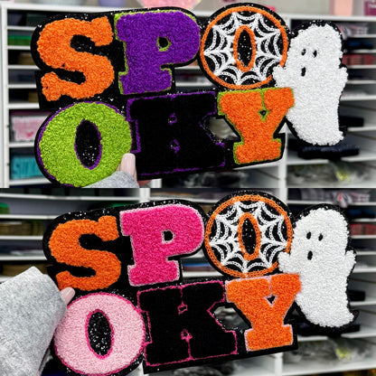 Spooky Ghost - Chenille Patch