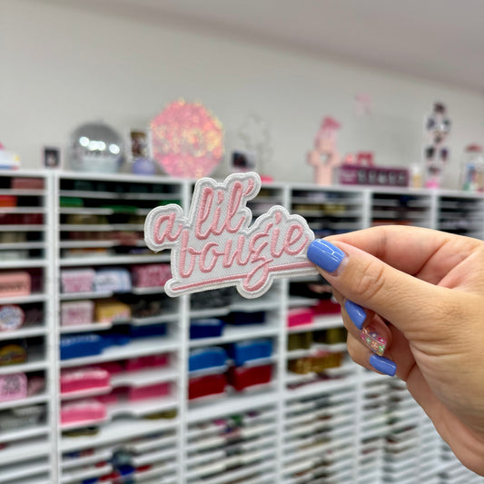 A Lil' Bougie - Embroidered Patch