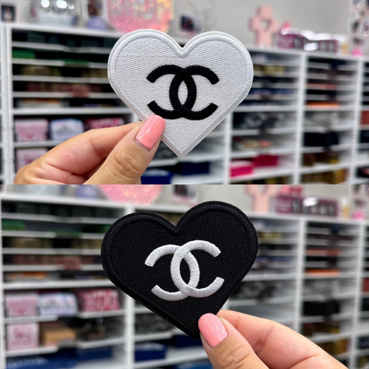 CC Heart - Embroidered Patch