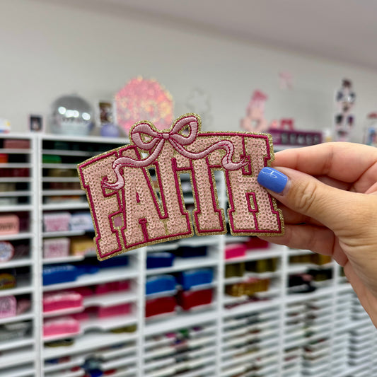 Faith - Sequin Patch