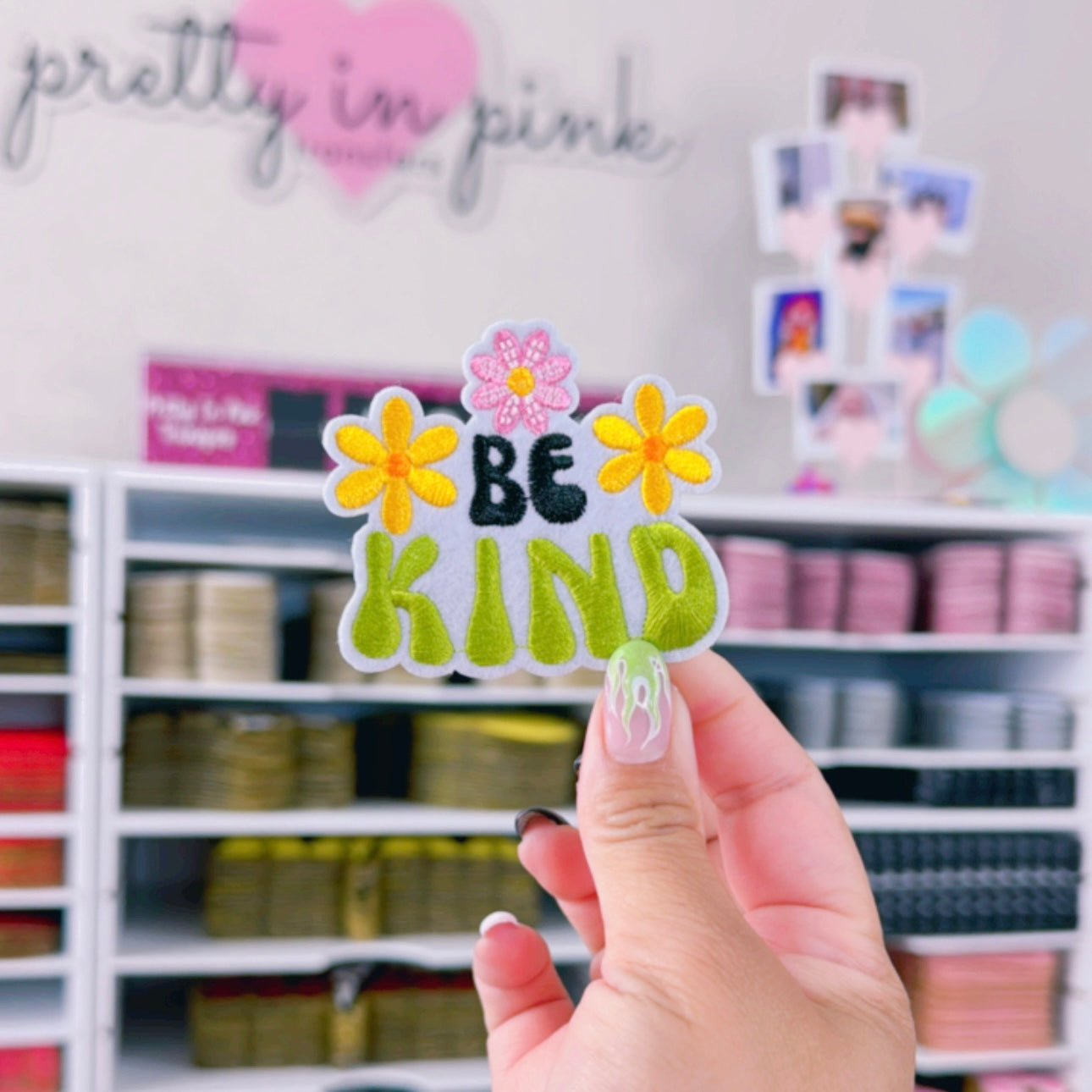 Be Kind - Embroidered Patch