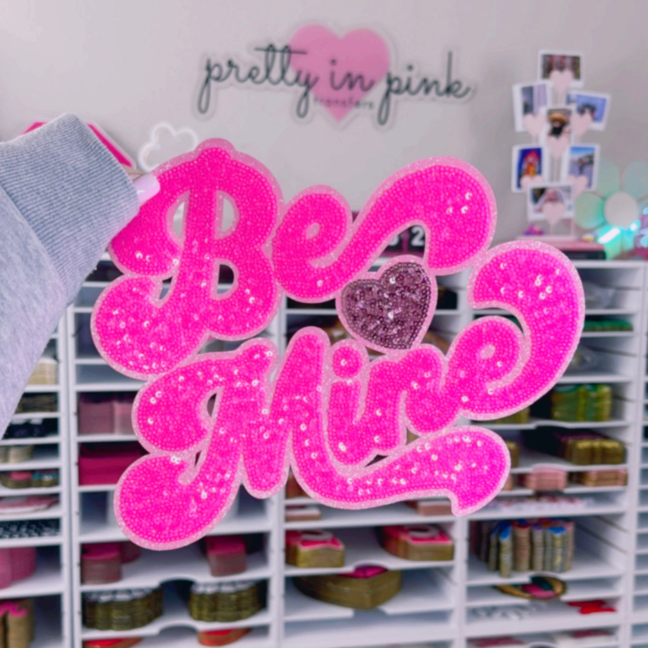 Be Mine - Sequin Patch