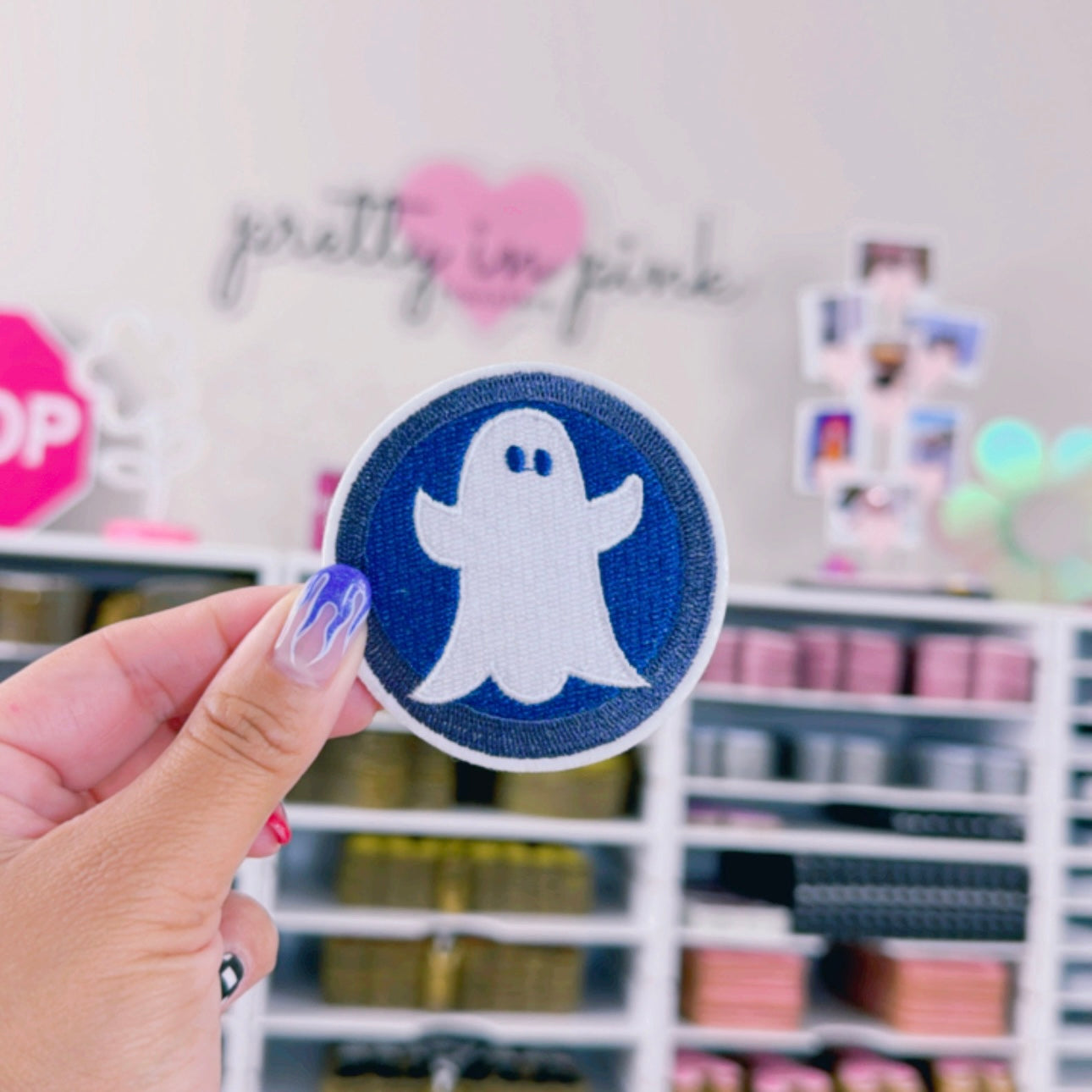 Ghost Cookie - Embroidered Patch