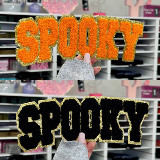 Spooky Varsity - Chenille Patch
