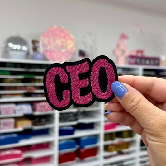 CEO - Embroidered Patch