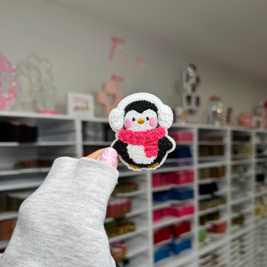 Cuddly Penguin - Chenille Patch