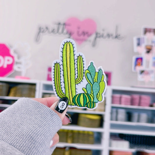 Cactuses/Cacti - Embroidered Patch