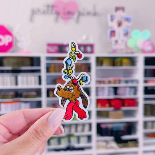 Max The Reindeer - Embroidered Patch