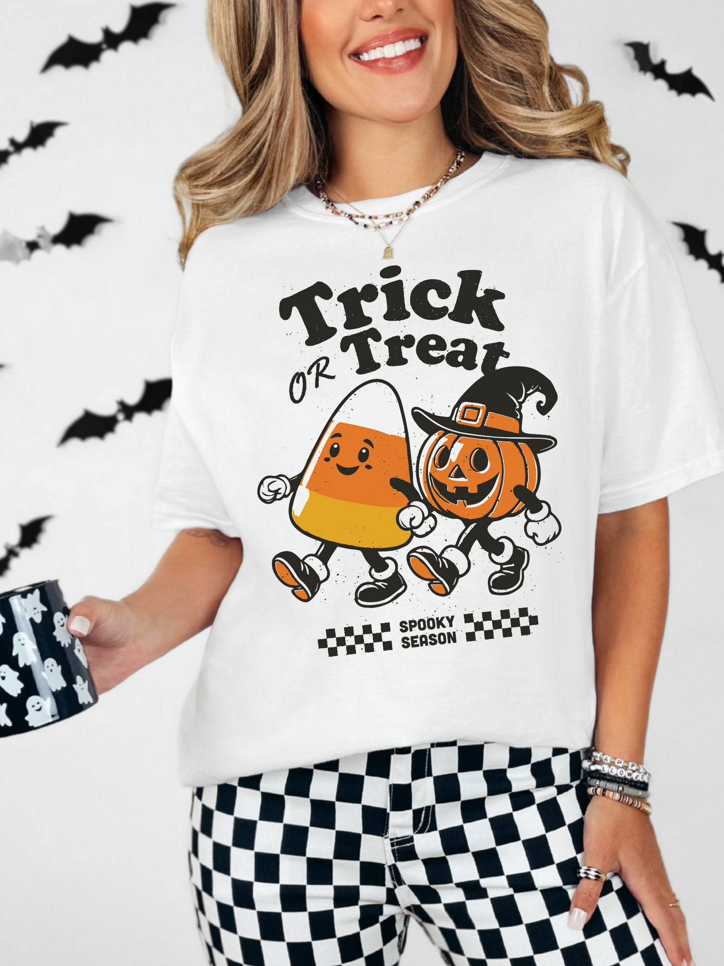 Checkered Trick Or Treat