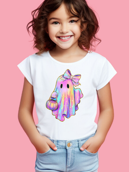 Cute Girly Ghost (Toddler/Youth)