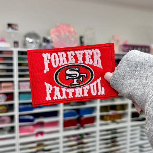 Forever Faithful SF - Embroidered Patch