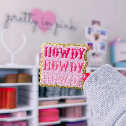 Howdy Howdy Howdy - Embroidered Patch