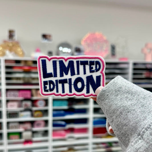 Limited Edition - Embroidered Patch