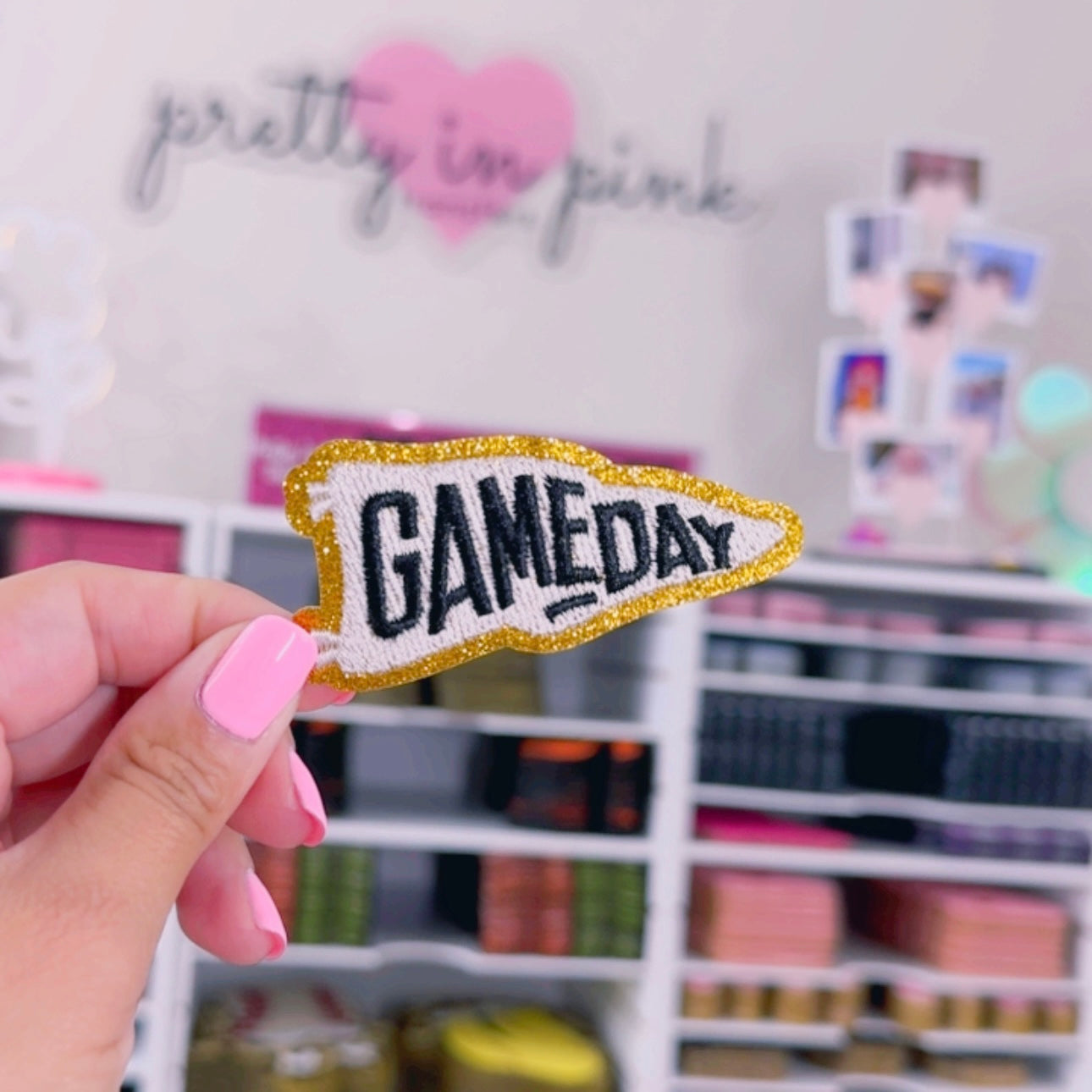 Game Day - Embroidered Patch