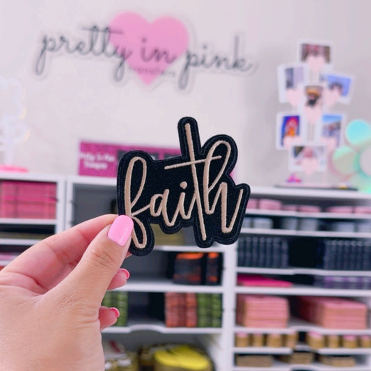 Faith - Embroidered Patch