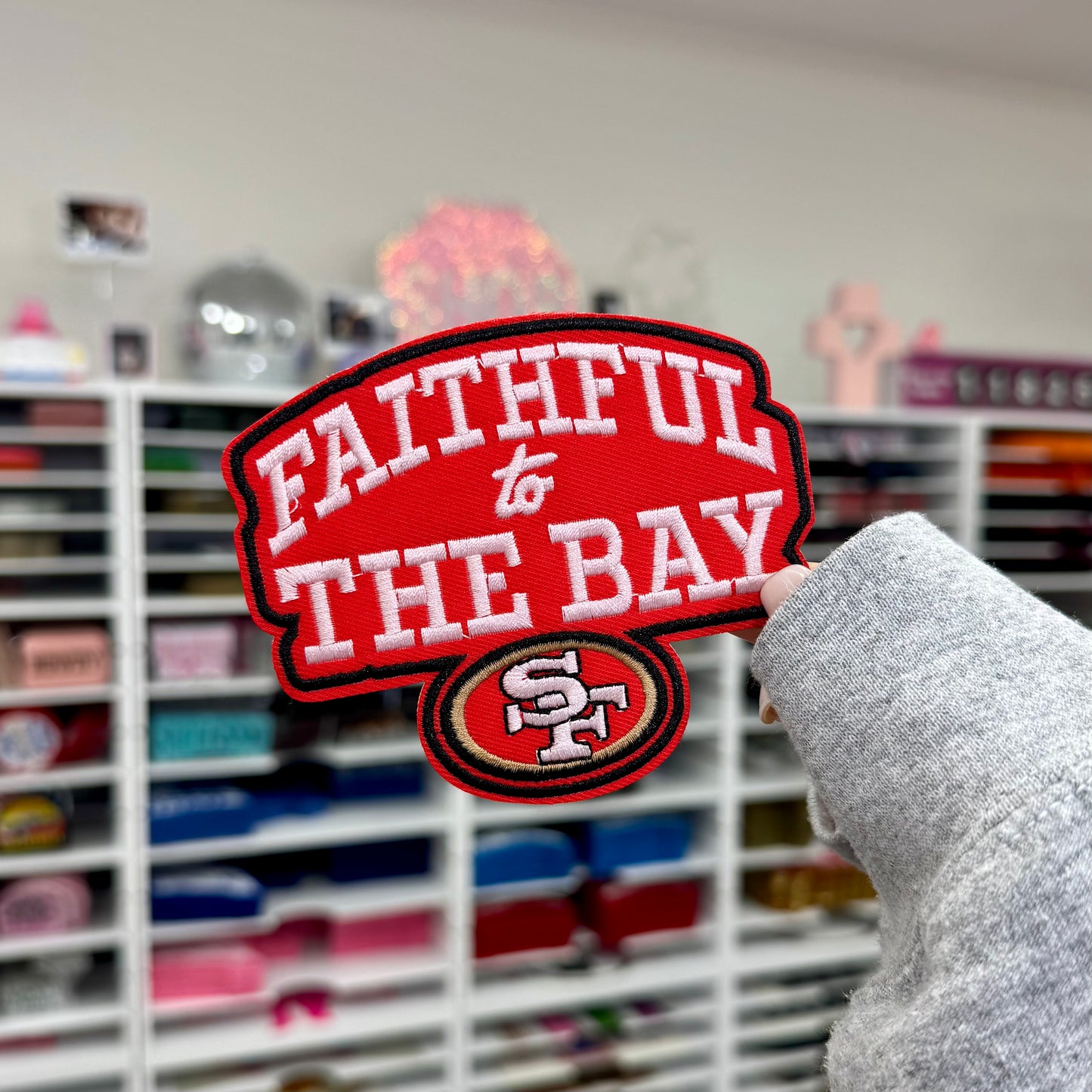 Faithful To The Bay - Embroidered Patch