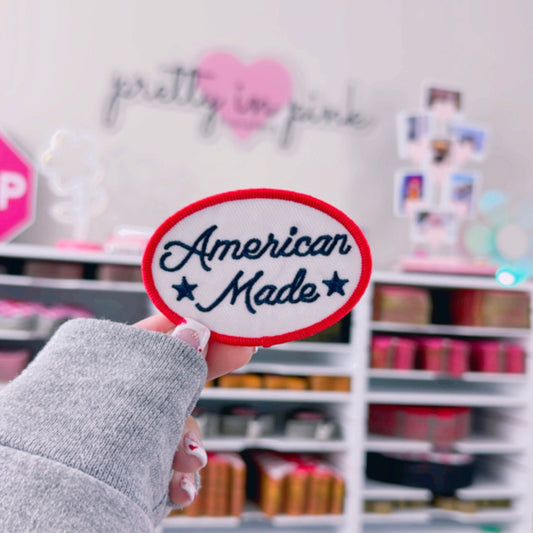 American Made - Embroidered Patch