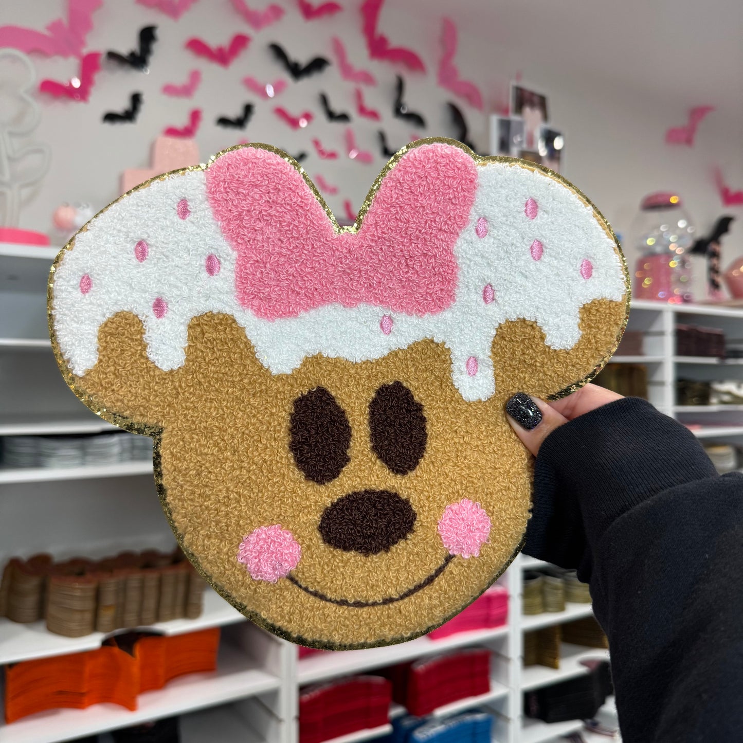 Girly Gingerbread - Chenille Patch