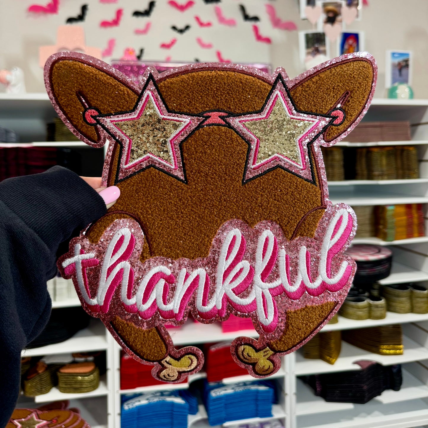 Thankful Turkey - Chenille Patch