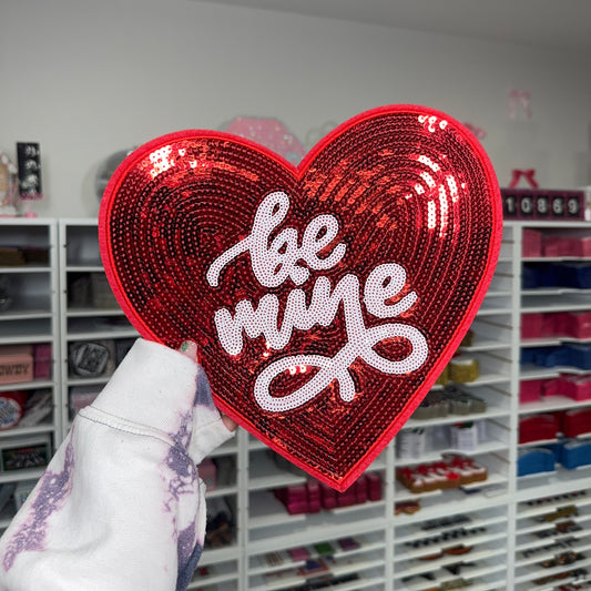 Be Mine Heart - Sequin Patch